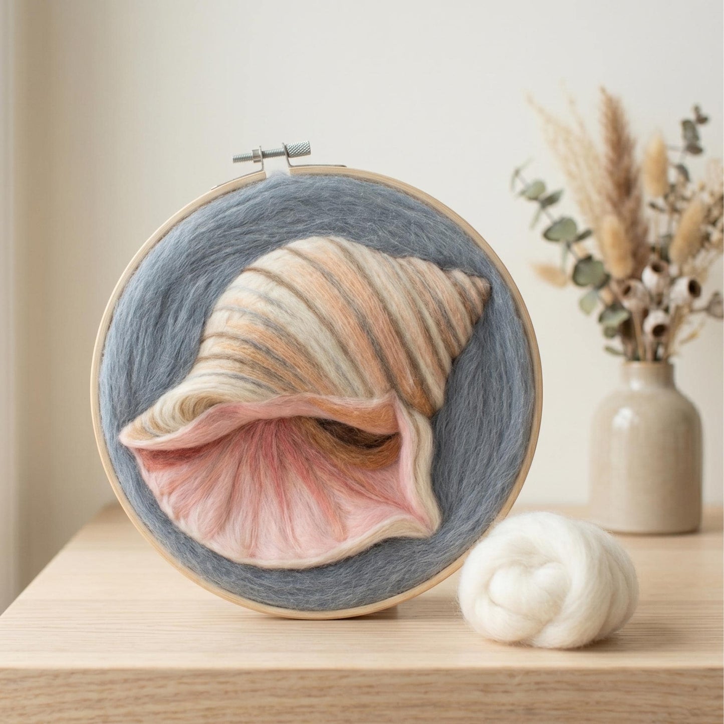 Seashell Needle Felting Kit