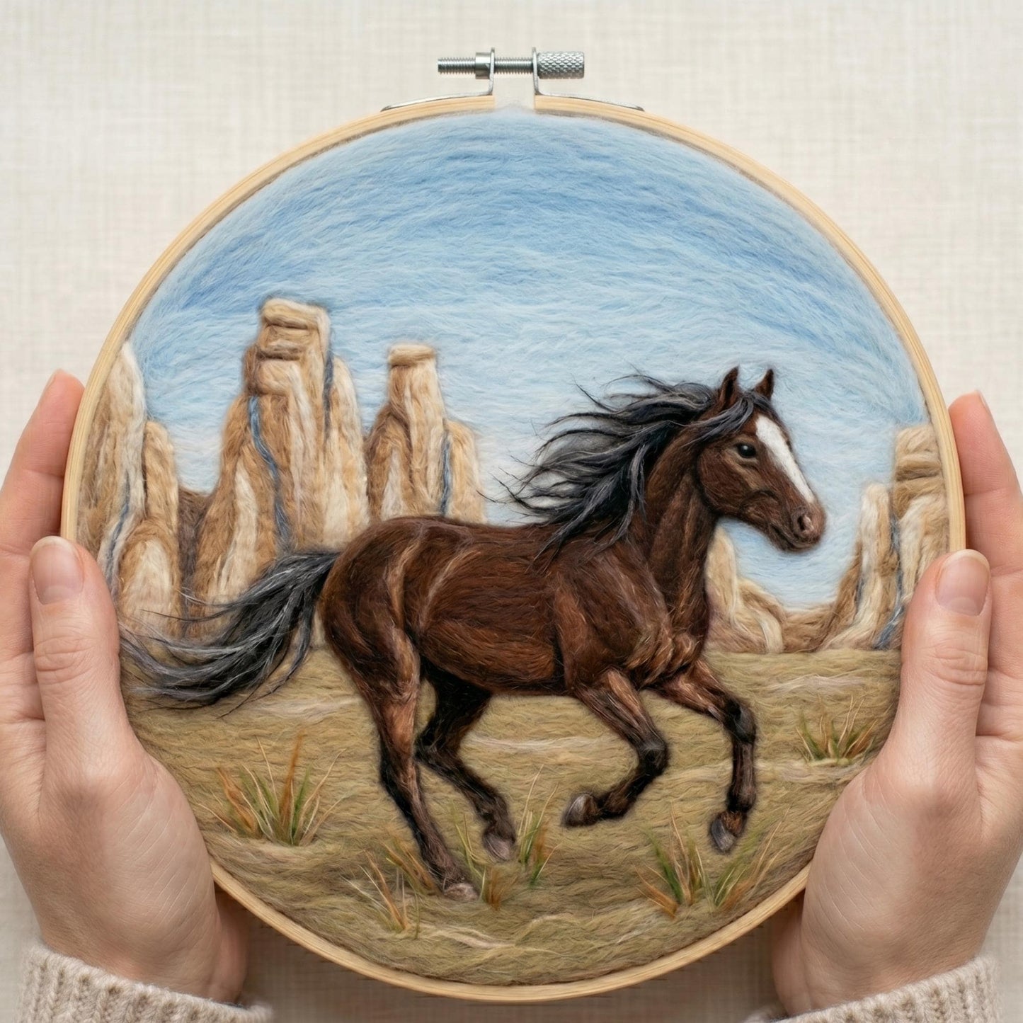 Mustang Needle Felting Kit