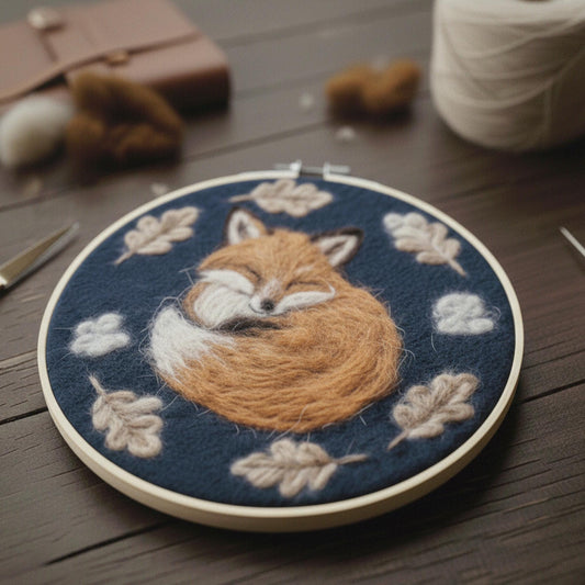 Fox Needle Felting Kit