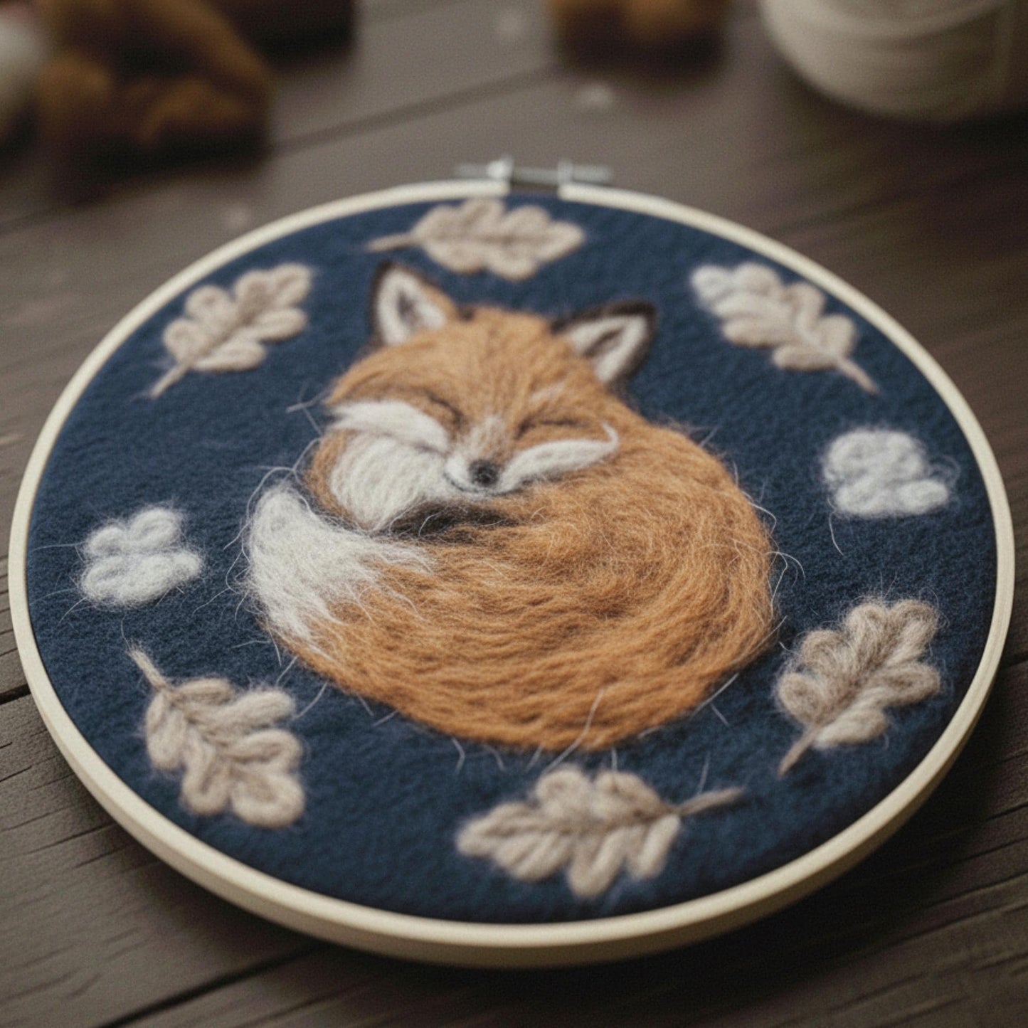 Fox Needle Felting Kit