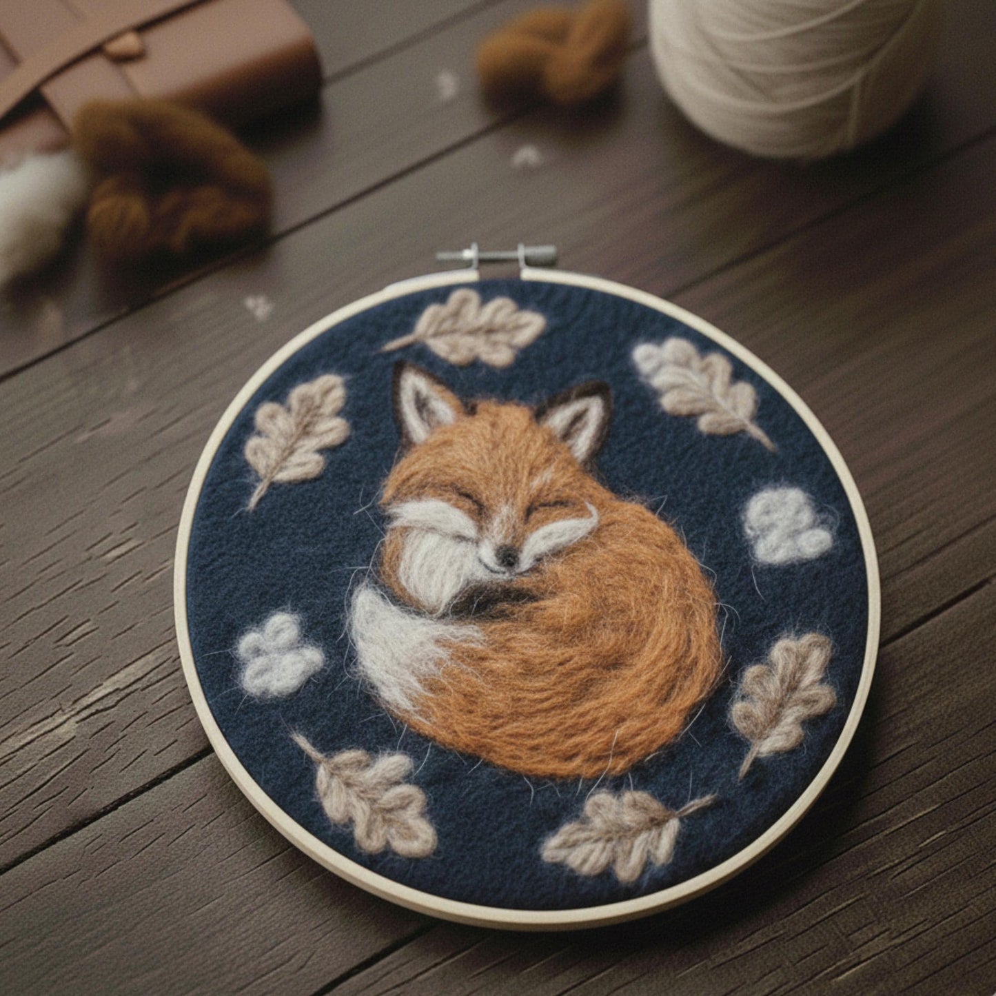 Fox Needle Felting Kit