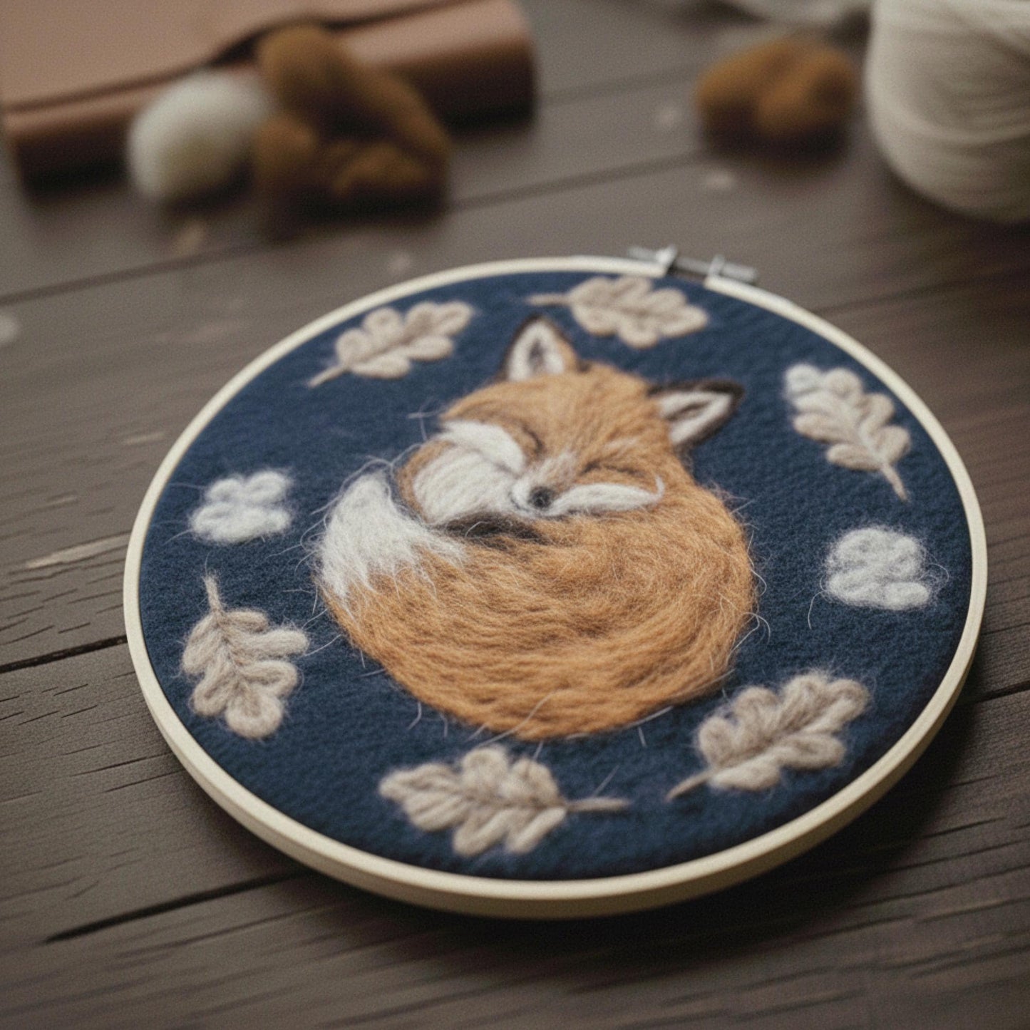 Fox Needle Felting Kit