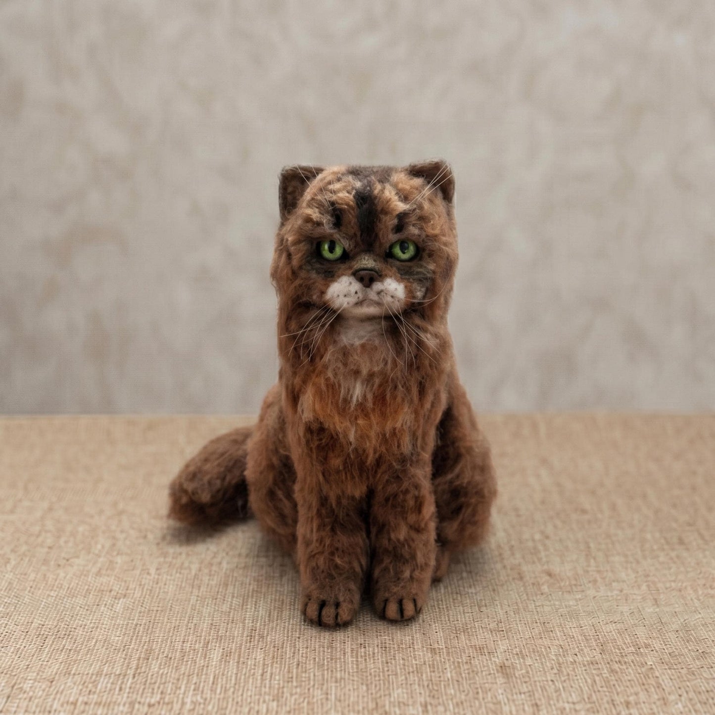 Custom Needle Felted Pet Portrait