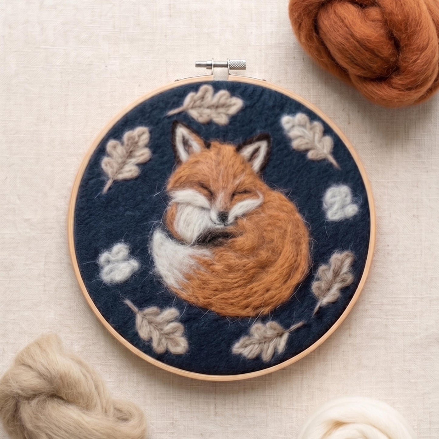 Fox Needle Felting Kit