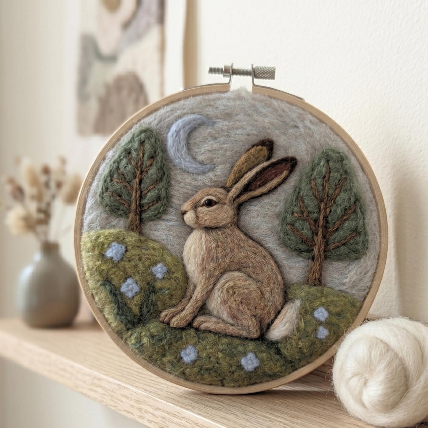 Rabbit Needle Felting Kit