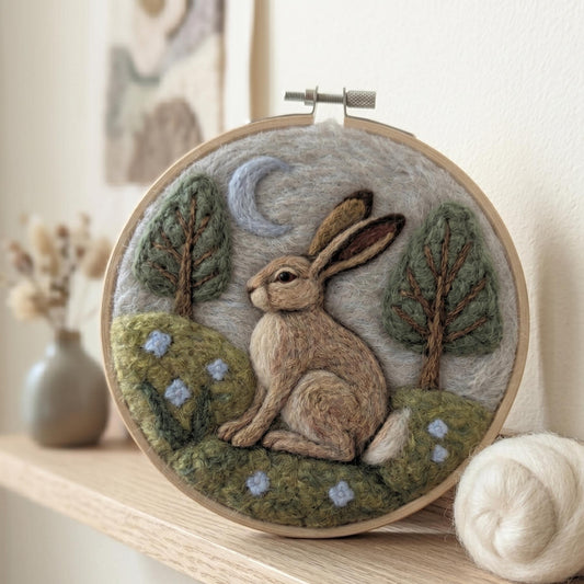 Rabbit Needle Felting Kit
