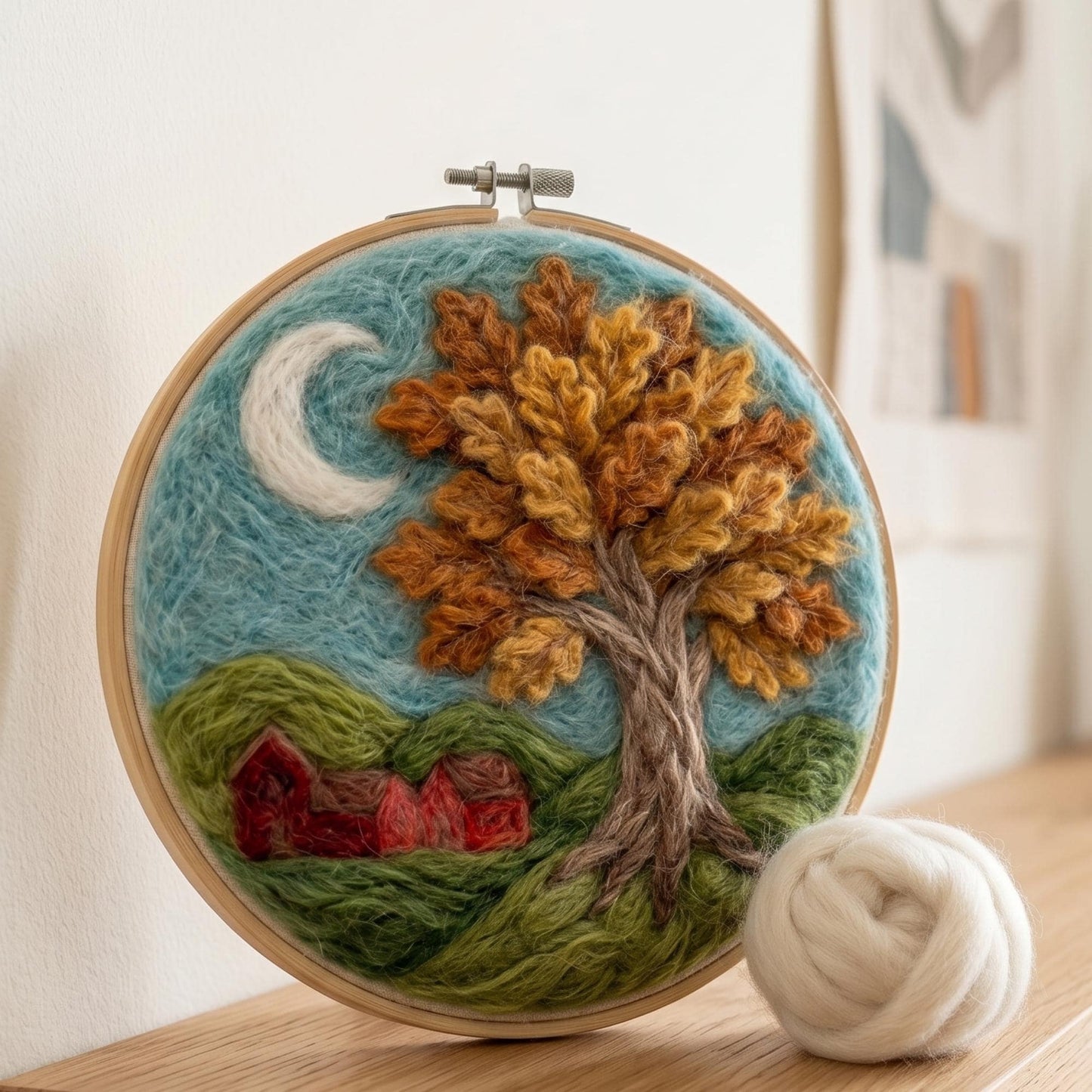 Oak Tree Needle Felting Kit