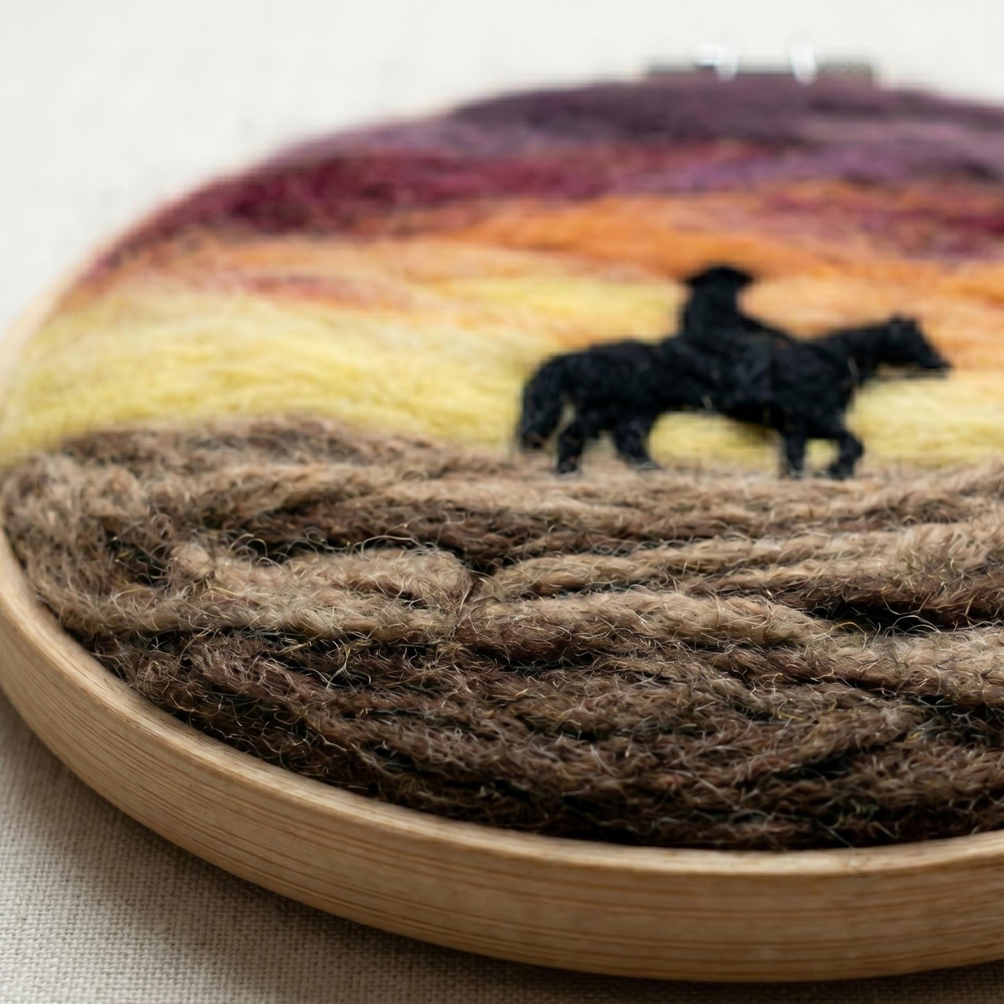 Sunset Cowboy Needle Felting Kit
