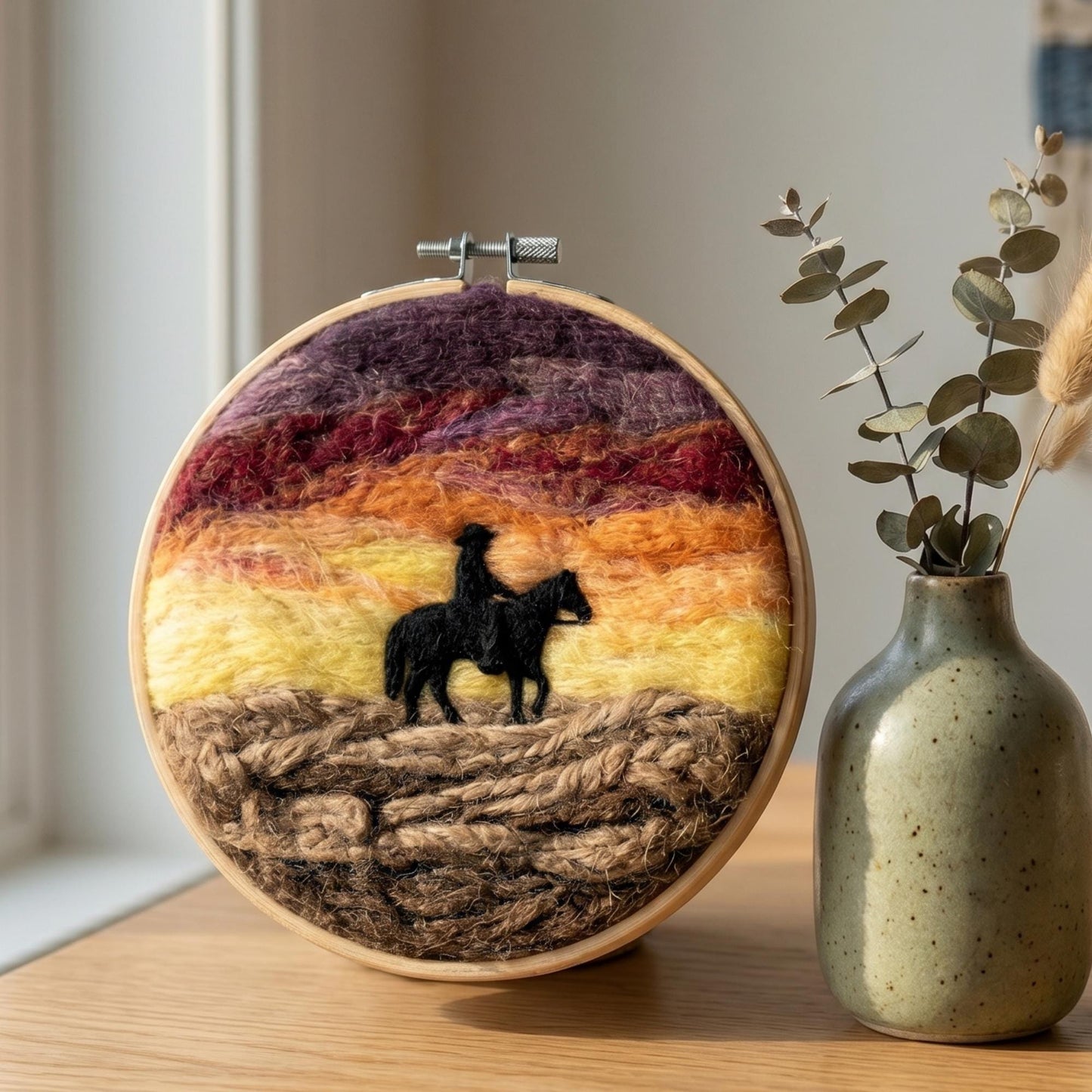 Sunset Cowboy Needle Felting Kit