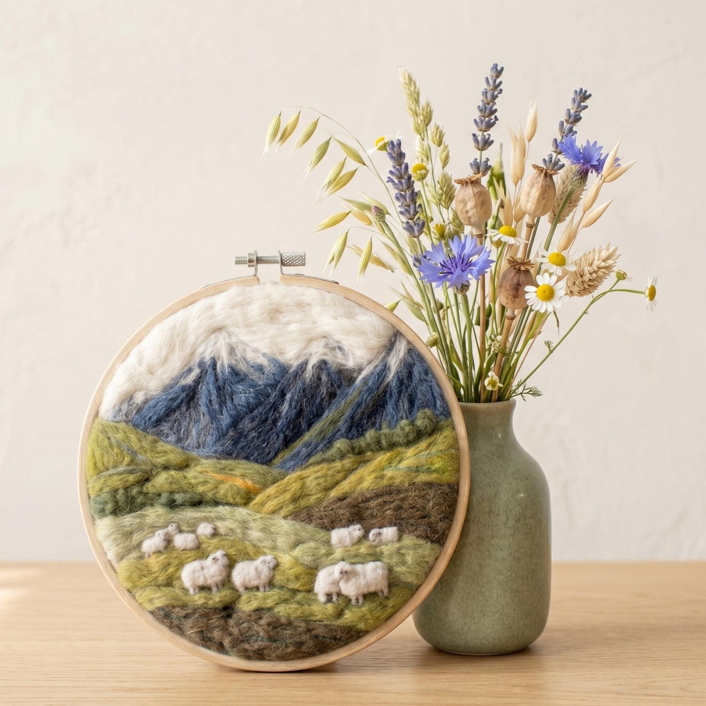 Sheep Needle Felting Kit