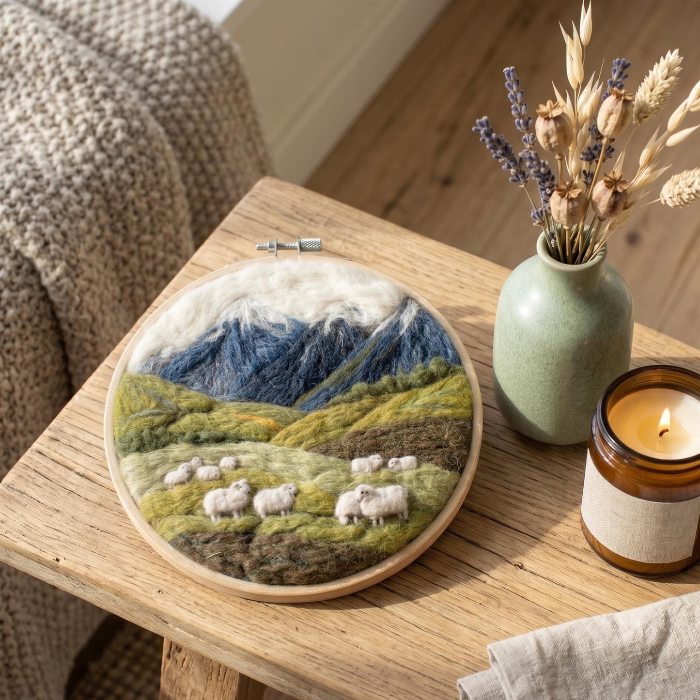 Sheep Needle Felting Kit