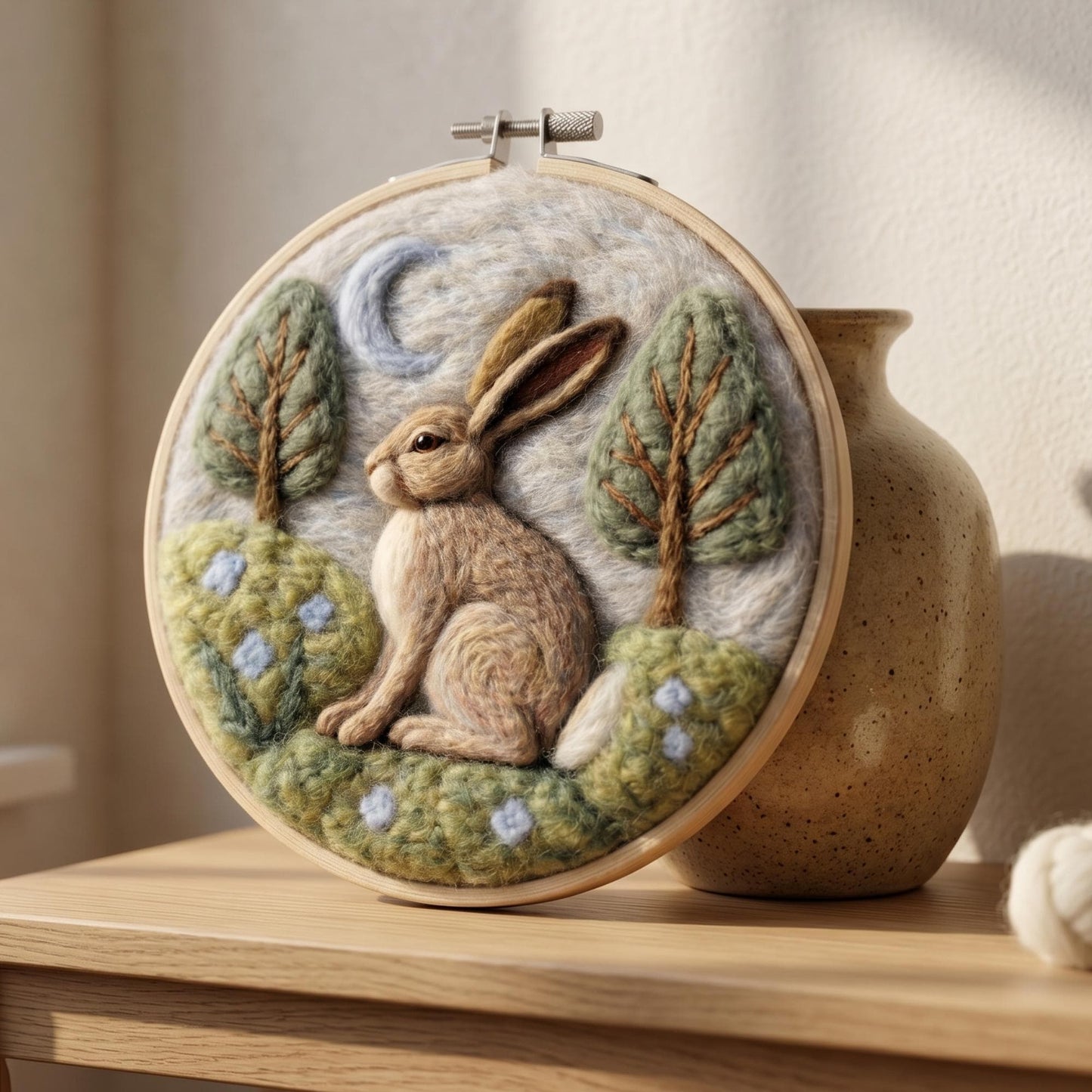Rabbit Needle Felting Kit