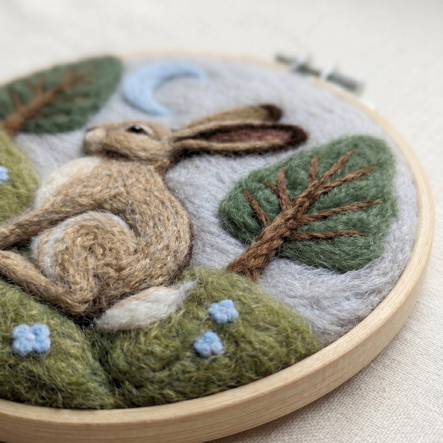 Rabbit Needle Felting Kit