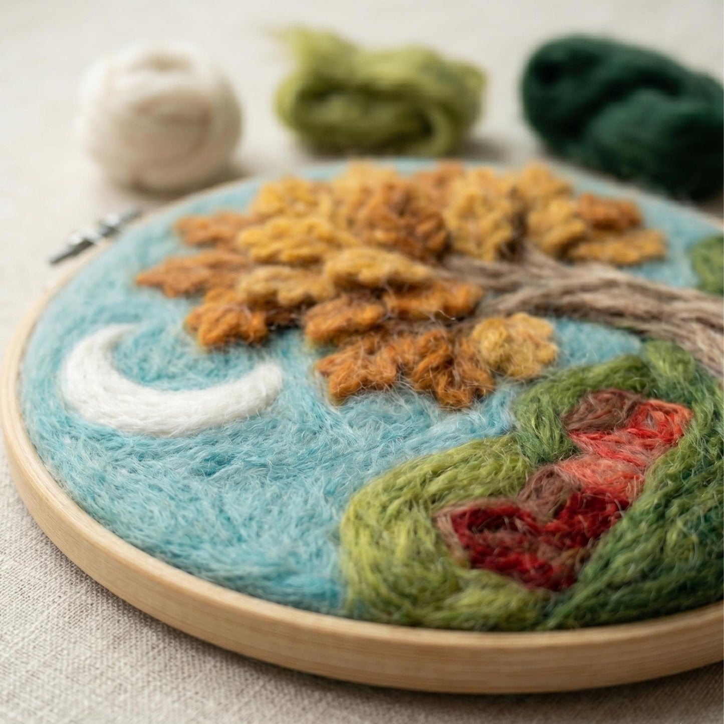 Oak Tree Needle Felting Kit