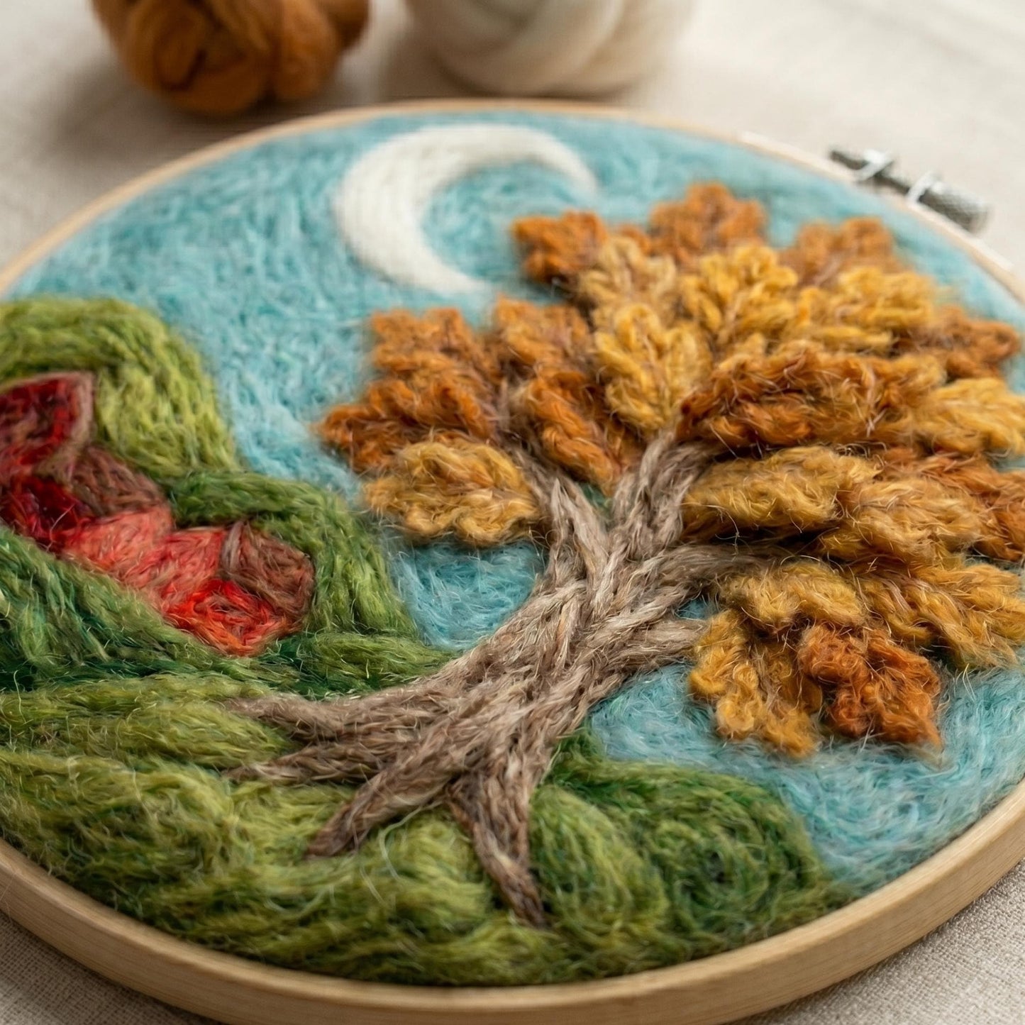 Oak Tree Needle Felting Kit