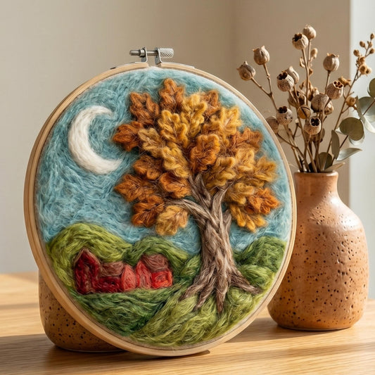 Oak Tree Needle Felting Kit