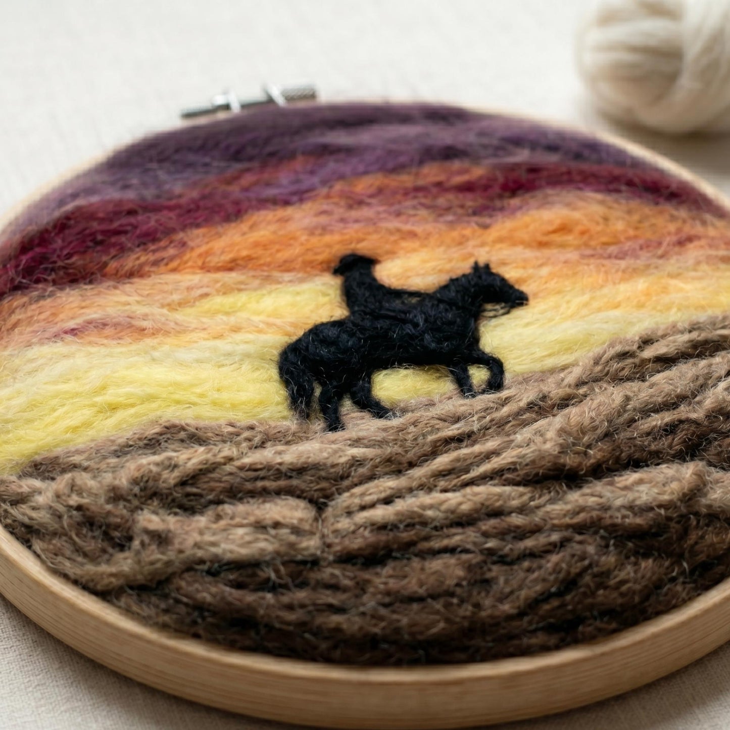 Sunset Cowboy Needle Felting Kit