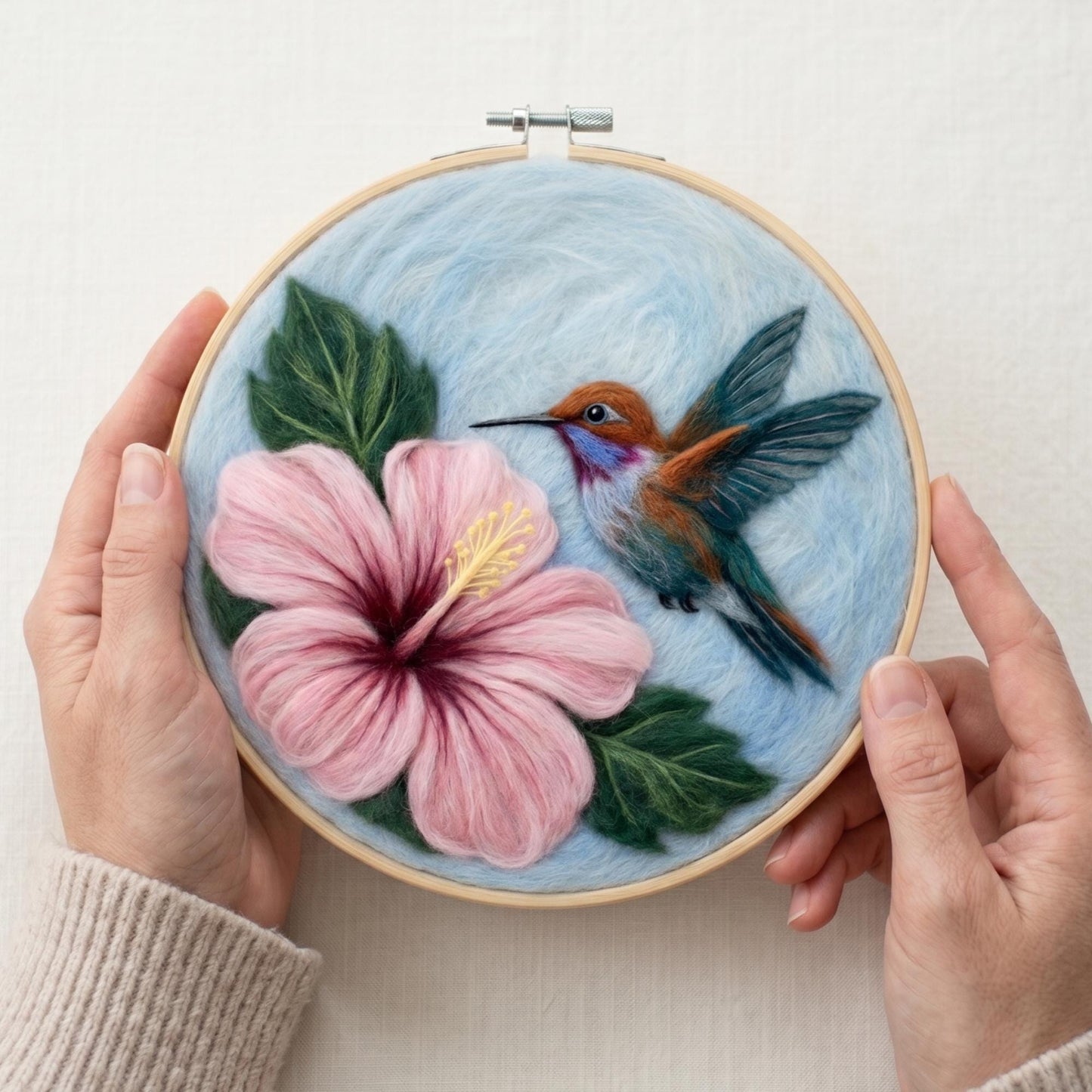 Hummingbird Needle Felting Kit