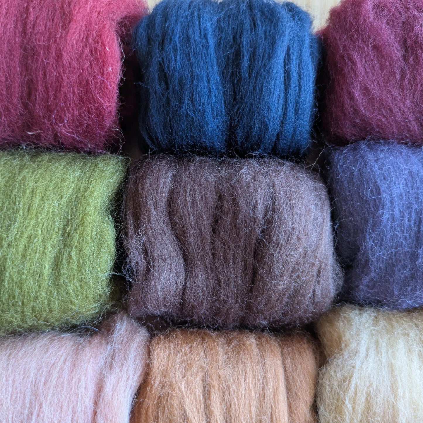 Large Merino Wool Roving Set – 20 Colors