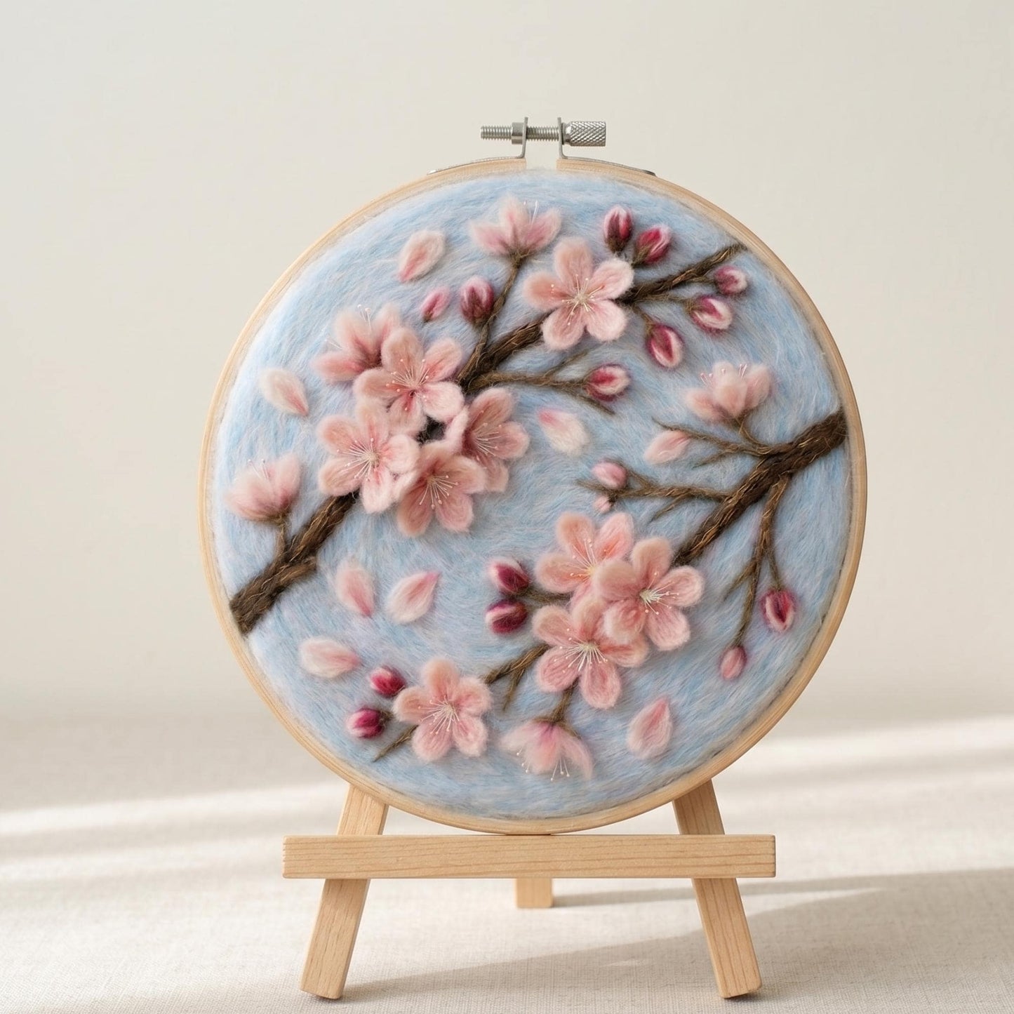 Cherry Blossom Needle Felting Kit