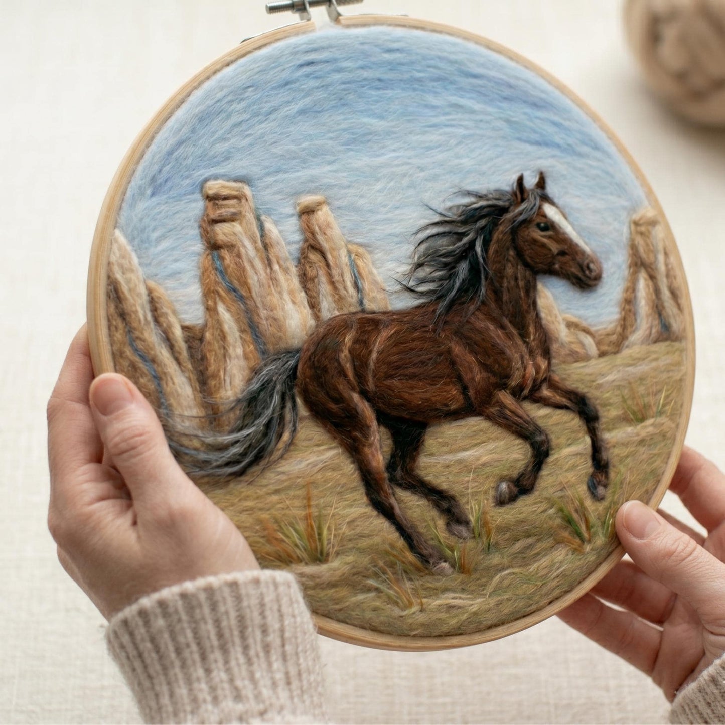 Mustang Needle Felting Kit